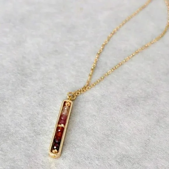 Gold Love Attraction Stone Necklace - Picture 2 of 2